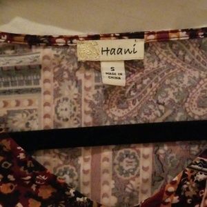 Haani Dresses - Bold Print Flare Sleeve Dress Cute Trim Small Haani Dresses - Bold Print Flare Sleeve Dress Cute Trim Small